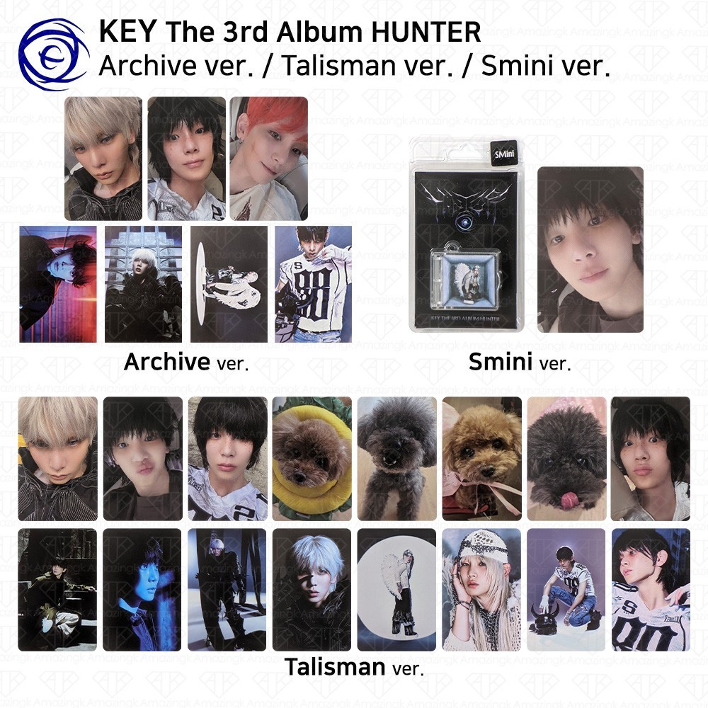 SHINee Key 3rd Album Hunter Archive / Talisman / SMini ver