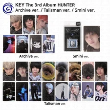 SHINee Key 3rd Album Hunter Archive / Talisman / SMini ver. Official Photocard