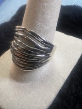 925 Israel Sterling Silver Ring / Size 9 / J86
