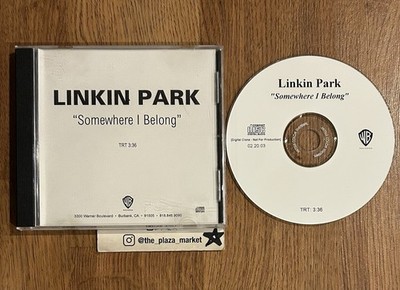 Linkin Park Somewhere I belong Advance Promo CD Rare