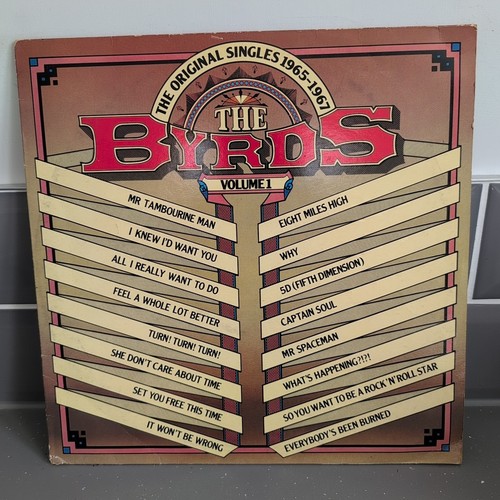 THE BYRDS - THE ORIGINAL SINGLES 1965/1967 1980 UK VINYL LP CBS32069 EX/VG