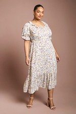 Dorothy Perkins Pink Midi Dress Womens Occasion Dresses