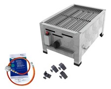 ChattenTec Gasbr&auml;ter 1-flammig 3,6kW Tischger&auml;t Rost und DGUV