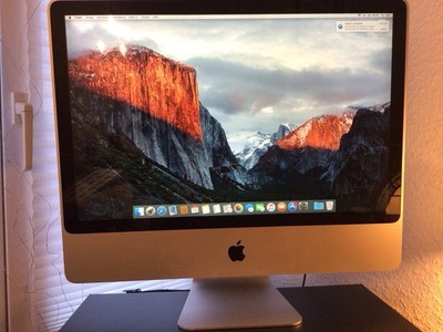 Apple iMac 24 Zoll 2009 | 256GB SSD | Intel Core 2 Duo | iMac9,1 | OVP