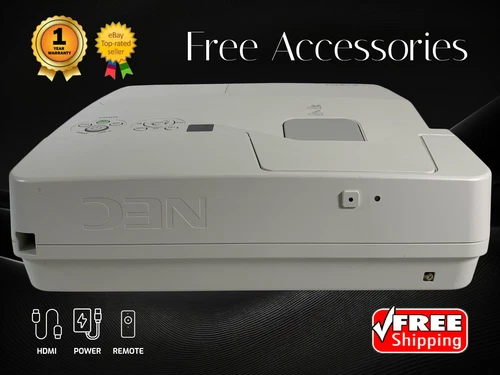 Ultra Short Throw 3LCD Projector 4K 3600 Lumens ECO Mode Built-in 20W Speaker 🎬