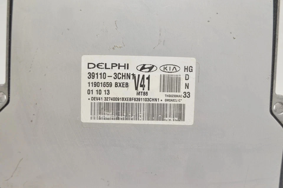 Unidad de módulo de control del motor Hyundai Azera 39110-3CHN1 2011 2014 Ecm B47 026 Foto 3 de 4