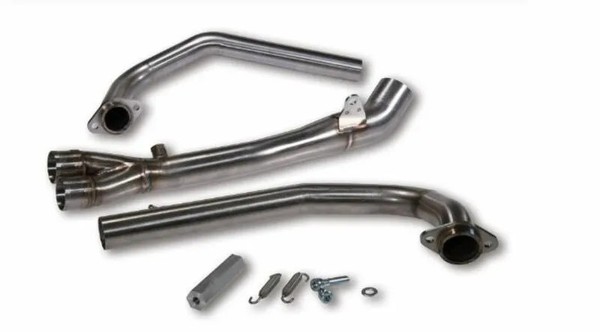 Malossi 3217286 Wild Lion Header Pipe - Edelstahl Carbon BMW C650 Sport-image