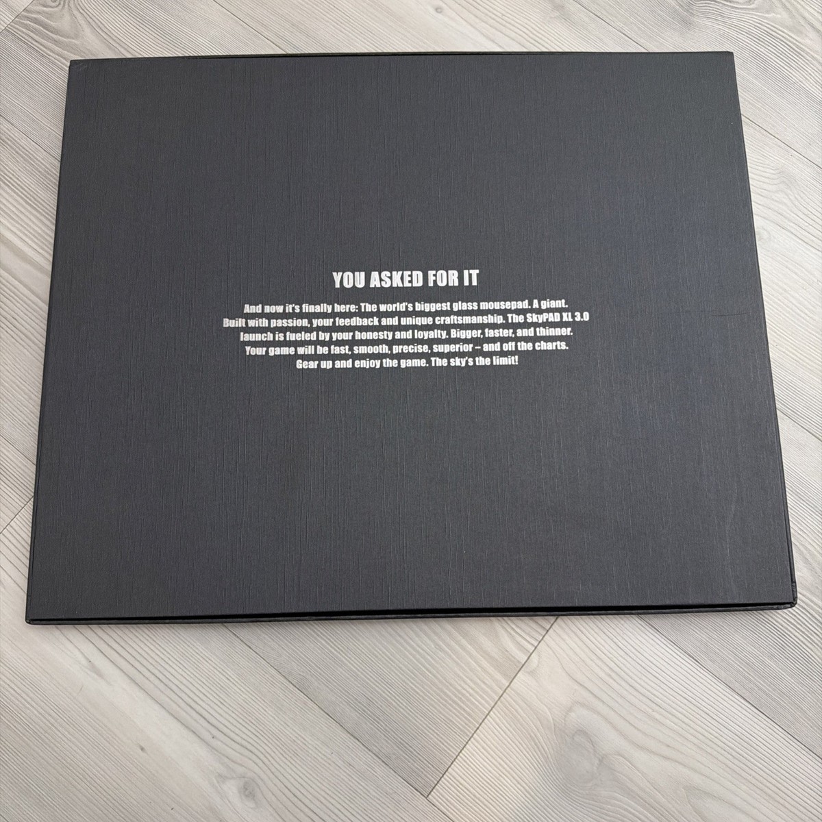 SkyPad 3.0 XL Tempered Glass Mousepad - Black | eBay