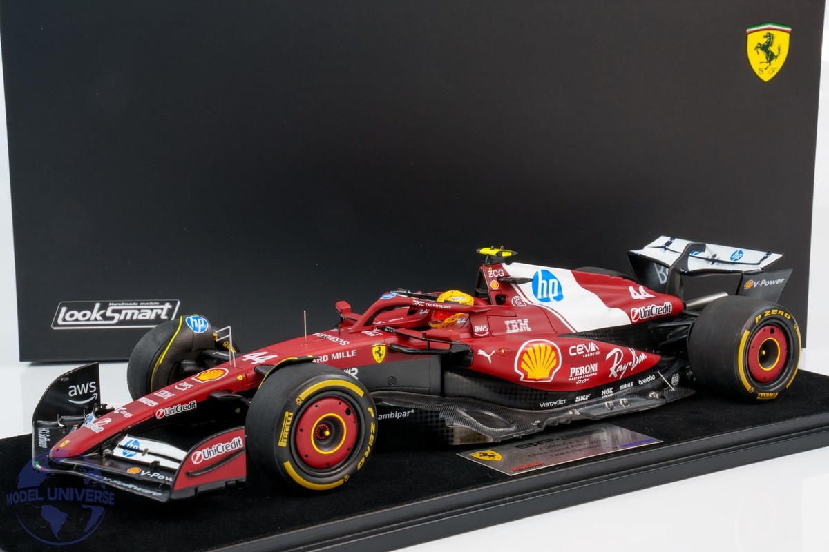 Looksmart - 1:18 Ferrari SF-25 No.44 Lewis Hamilton Winner Sprint