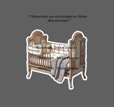 Crib Sticker Waterproof Decal Baby Newborn Family Child Teddy Bear Gift NEW