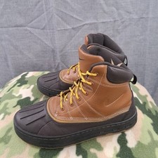 Nike Woodside GS Light British Tan Size 6.5Y ACG Boot Brown Black 415077-200