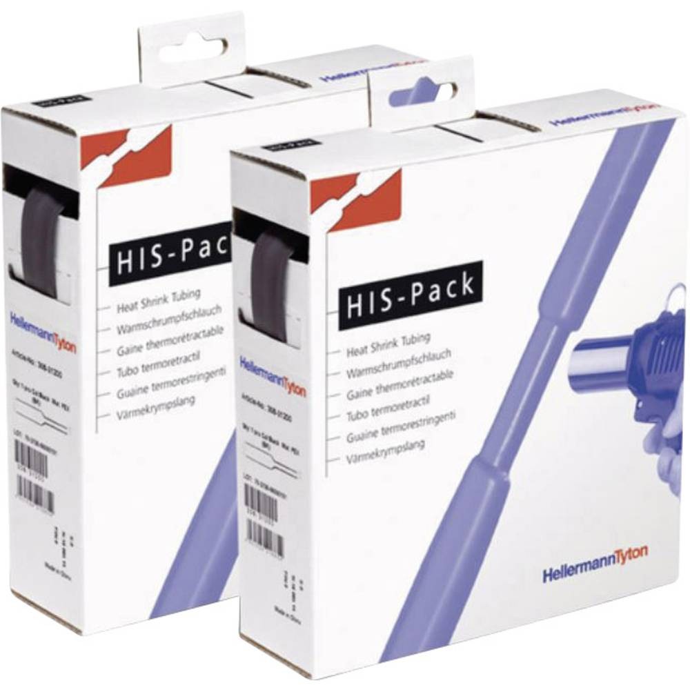 Gaine thermorétractable 6.40 mm HellermannTyton pour réparer et isoler les fils usés