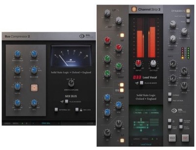 SSL Essentials Bundle | SSL Channel Strip 2 + Bus Compressor 2 (iLok-Transfer)