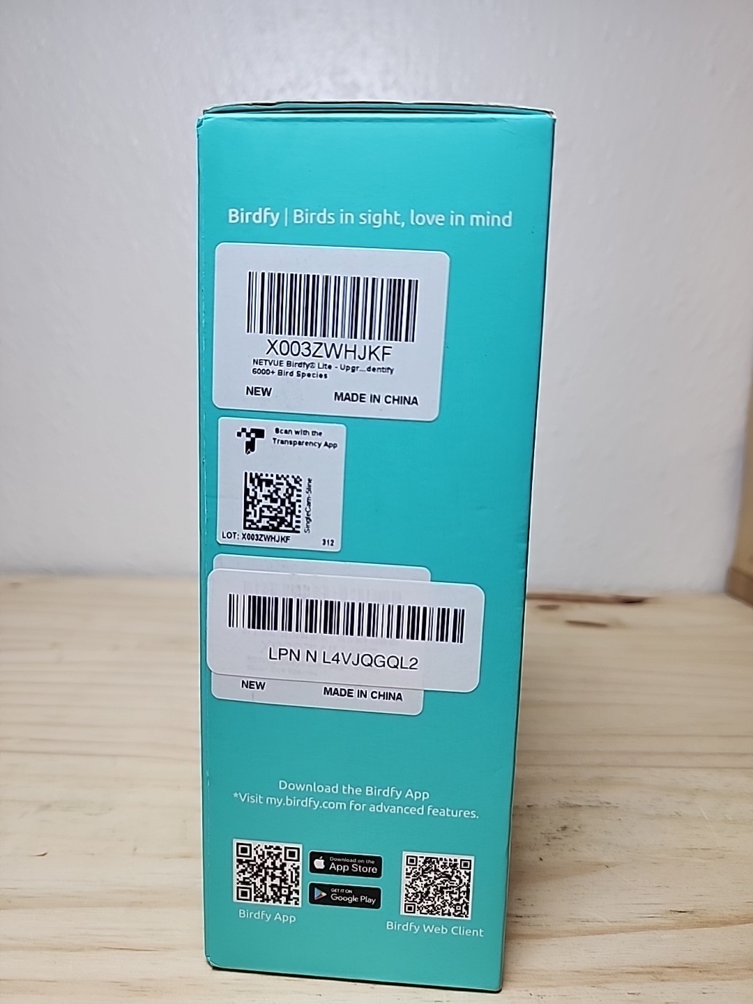 NETVUE by Birdfy Smart Bird Feeder Camera, Adjustable Brackets, Auto Bird Video 