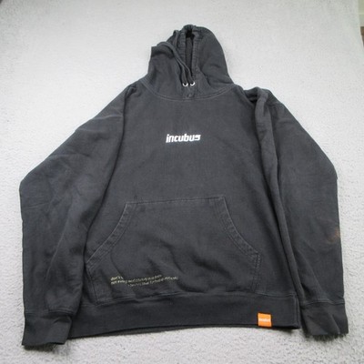Incubus Hoodie Sweatshirt Mens Large Black Make Yourself Rock Alternative