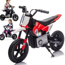 24V Kids Electric Motorcycle Ride On Toy Motocross 200W 9.32MPH For Kids 5-9-12