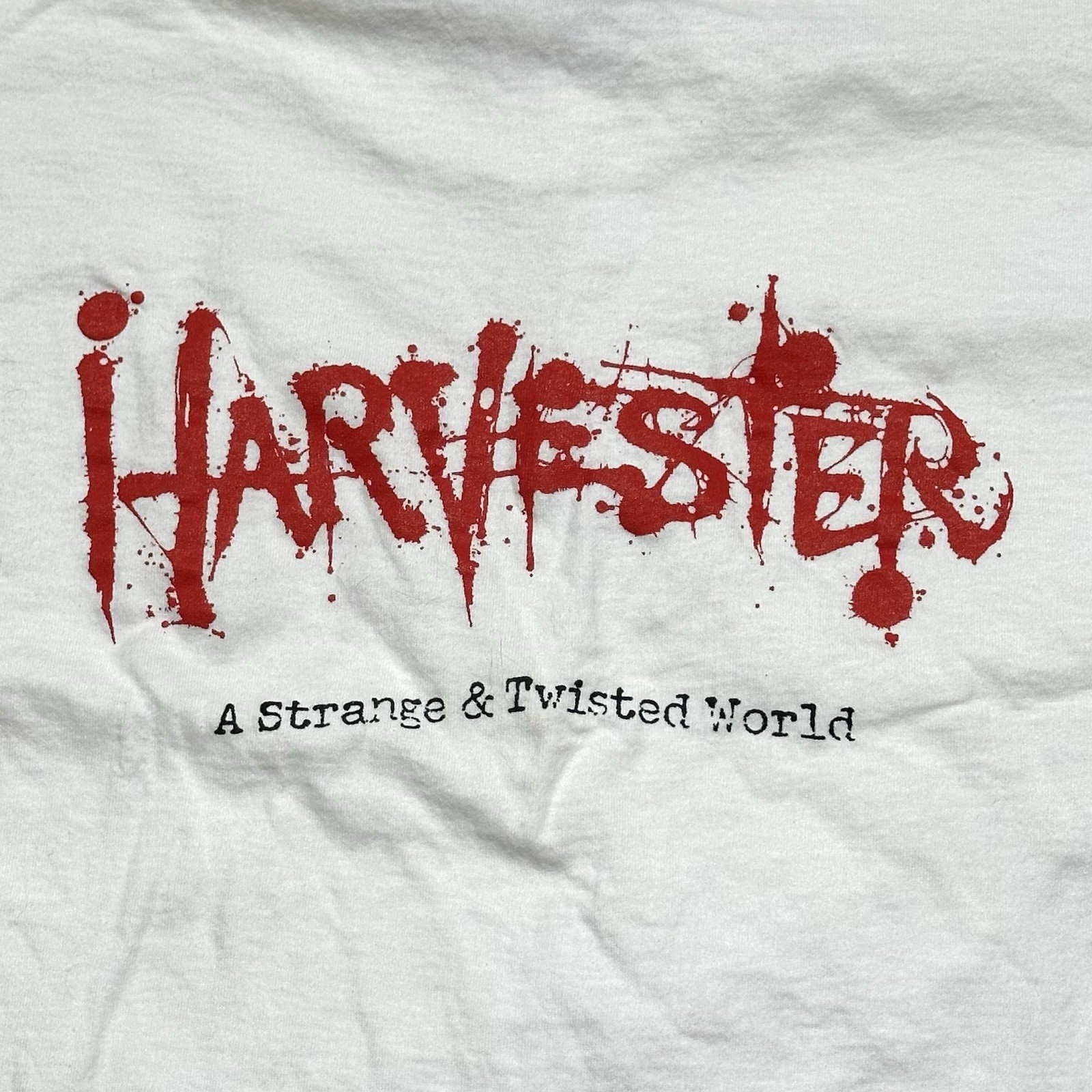 Vtg Original Harvester PC Game Shirt XL S/S Horror Adventure Computer Tee 90s image 7