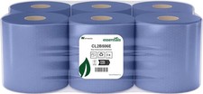 Blue Rolls CentreFeed 2Ply Embossed Hand Towels Wipe | 150M PER ROLL |