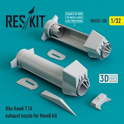 ResKit RSU32-0105 - 1:32 BAe Hawk T.1A exhaust nozzle for Revell kit