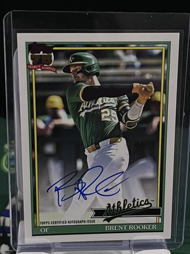 2026 Topps Series 1 Brent Rooker Red Foil (RAW)