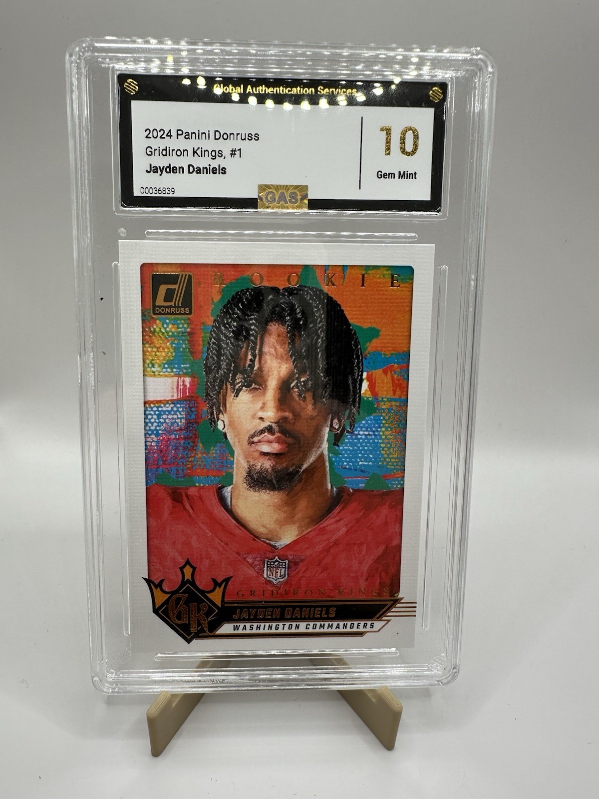 2024 Panini Donruss - Rookie Gridiron Kings Jayden Daniels #1 (RC)