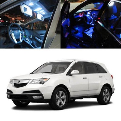 10 x 5050-SMD LED Full Interior Lights Package Deal For 2007-2013 Acura MDX SUV