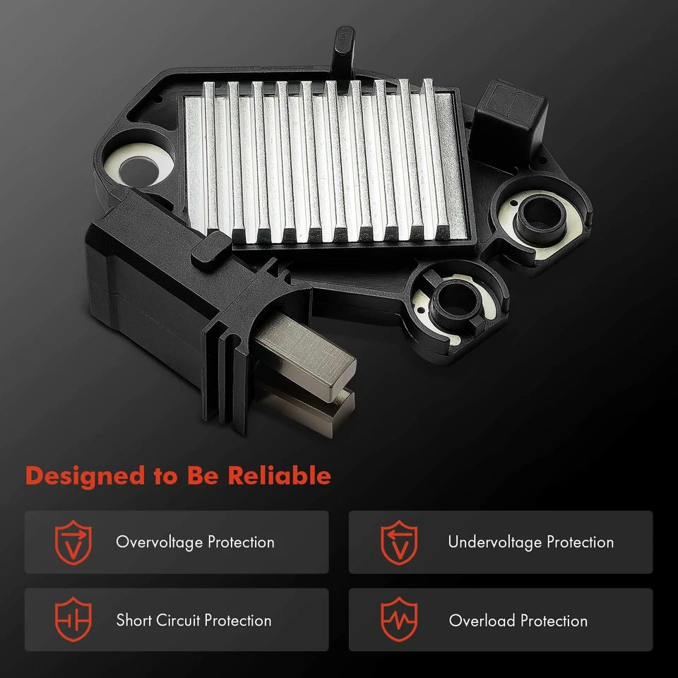 Regulador de voltaje del alternador 14,30±0,3V para BMW 323i 325i X5 530i 750Li 645Ci Foto 4 de 4