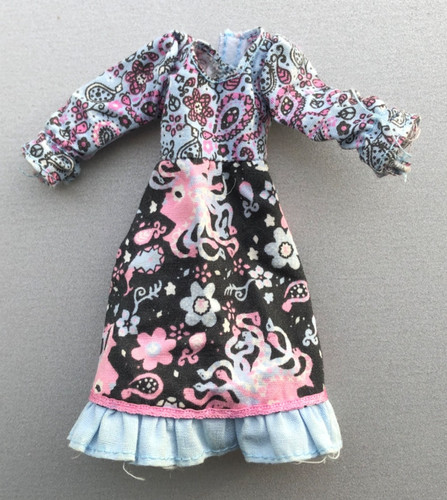 Vintage Monster High Frights Kamera Viperine Gorgone Puppe KLEID Ersatzteil Stück