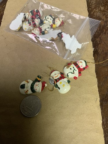 Crafts Flat Backed Snowmen