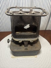 Antique 1882 Florence Portable Lamp Stove Kerosene Camping Cook Sad Iron Heater