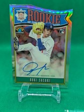 Roki Sasaki RC 2025 Bowman Chrome Rookie of the Year Favorite Auto /150 Dodgers