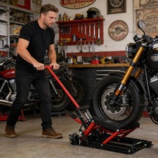 1500 LBS Capacity Hydraulic Portable Motorcycle Lift Jack Scissor Hoist for ATVs