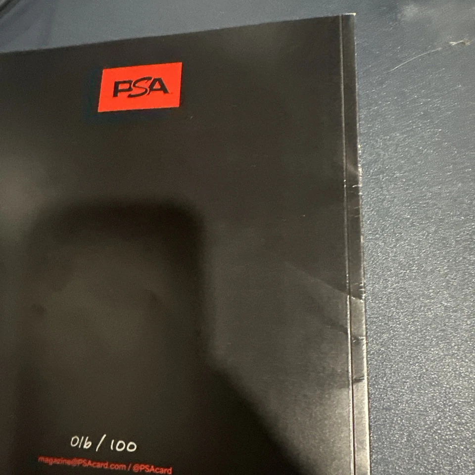 Shanks PSA Mag 16/100 Silver Cracked Ice Variant Cover One Piece Edition TCG - Image 4 of 4