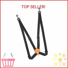 Allen Company 4-Way Adjustable Binocular Strap Harness, Black