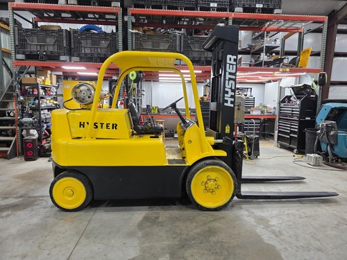 HYSTER S125A forklift 12,500 capacity lpg cushion tire