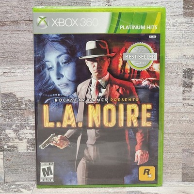 Brand New L.A. Noire Platinum Hits (Microsoft Xbox 360, 2011) Brand New Sealed 