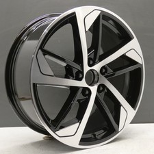AUDI A3 S3 18" ALLOY WHEEL RIM 7.5J DIAMOND CUT OEM 8V0601025EQ GENUINE X1