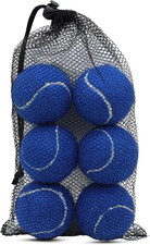 Tennis Balls, 6 Pack Training Tennis Balls,High Elasticity Practice Balls for Be
