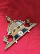 Uhrenaufsatz Uhrenkrone Wanduhr Pendeluhr Wiener Regulator 34x24cm