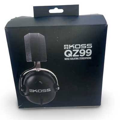 Koss QZ99 Passive Noise Reduction Mono/Stereo Headphones NEW NOB