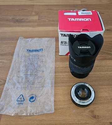Tamron A06 28-300 f/3.5-6.3 LD Aspherical IF Macro Lens Minolta AF Teleconverter