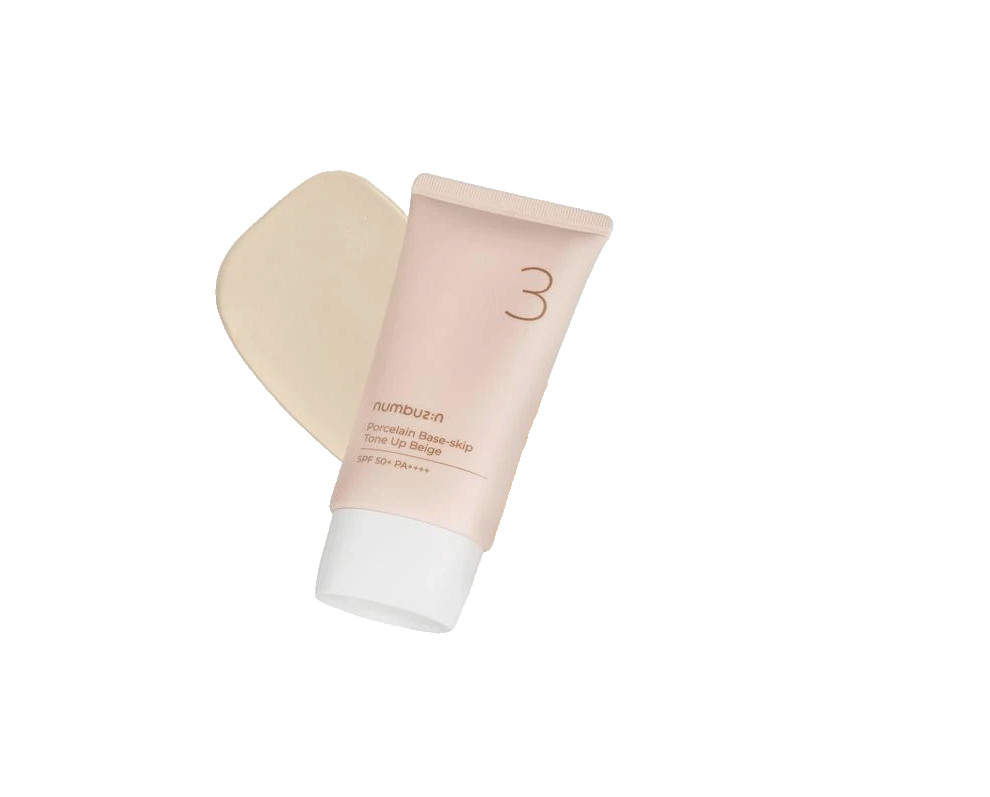 numbuzin No.3 Porcelain Base-skip Tone Up Beige 50ml View 2