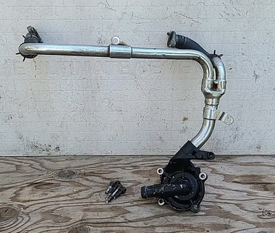 1986 1987 Honda Shadow VT700C OEM Water Pump Cover Plate Inlet Pipe Hoses 