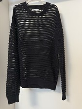 ZARA Herren Strickpullover Schwarz   Gr. L-XL...