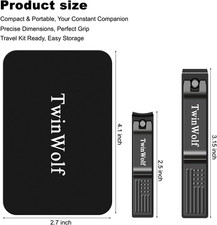 Nail Clippers Set, Ultra Sharp Sturdy Fingernail and Toenail Clipper by Ameri...