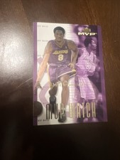 Upper Deck 2001-02 MVP Kobe Bryant MVP Watch M6 Insert Los Angeles Lakers