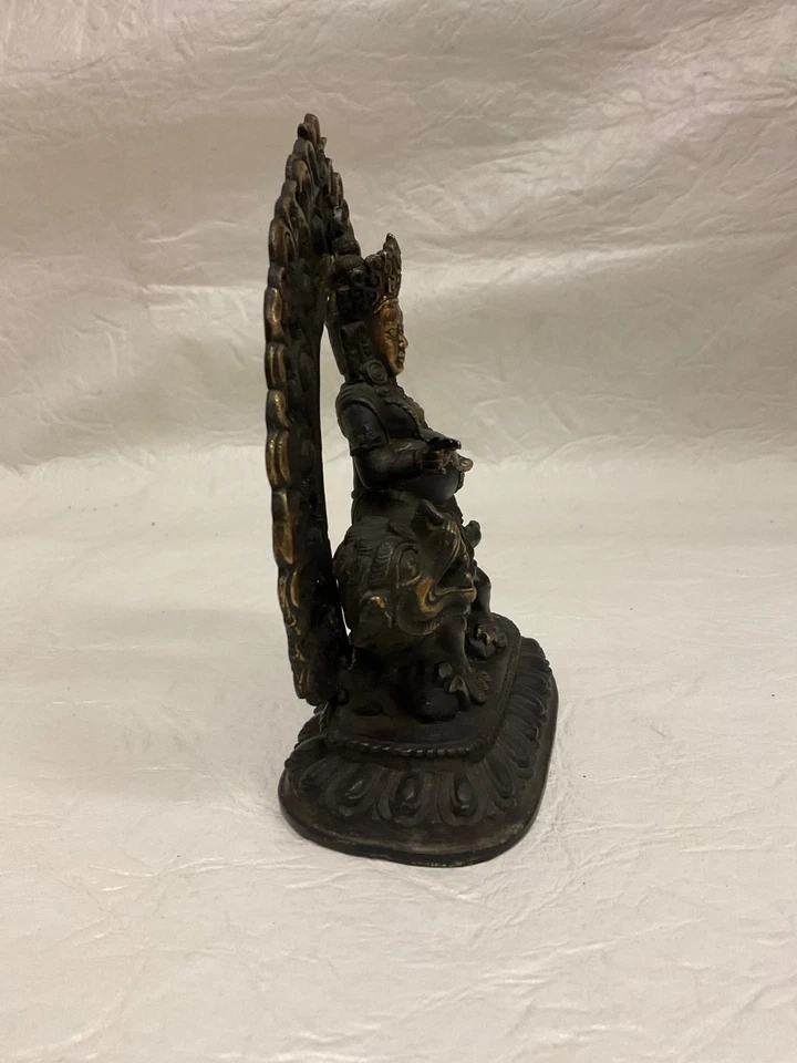 De colección. Estatuas de budismo tibetano de cobre Foto 4 de 4