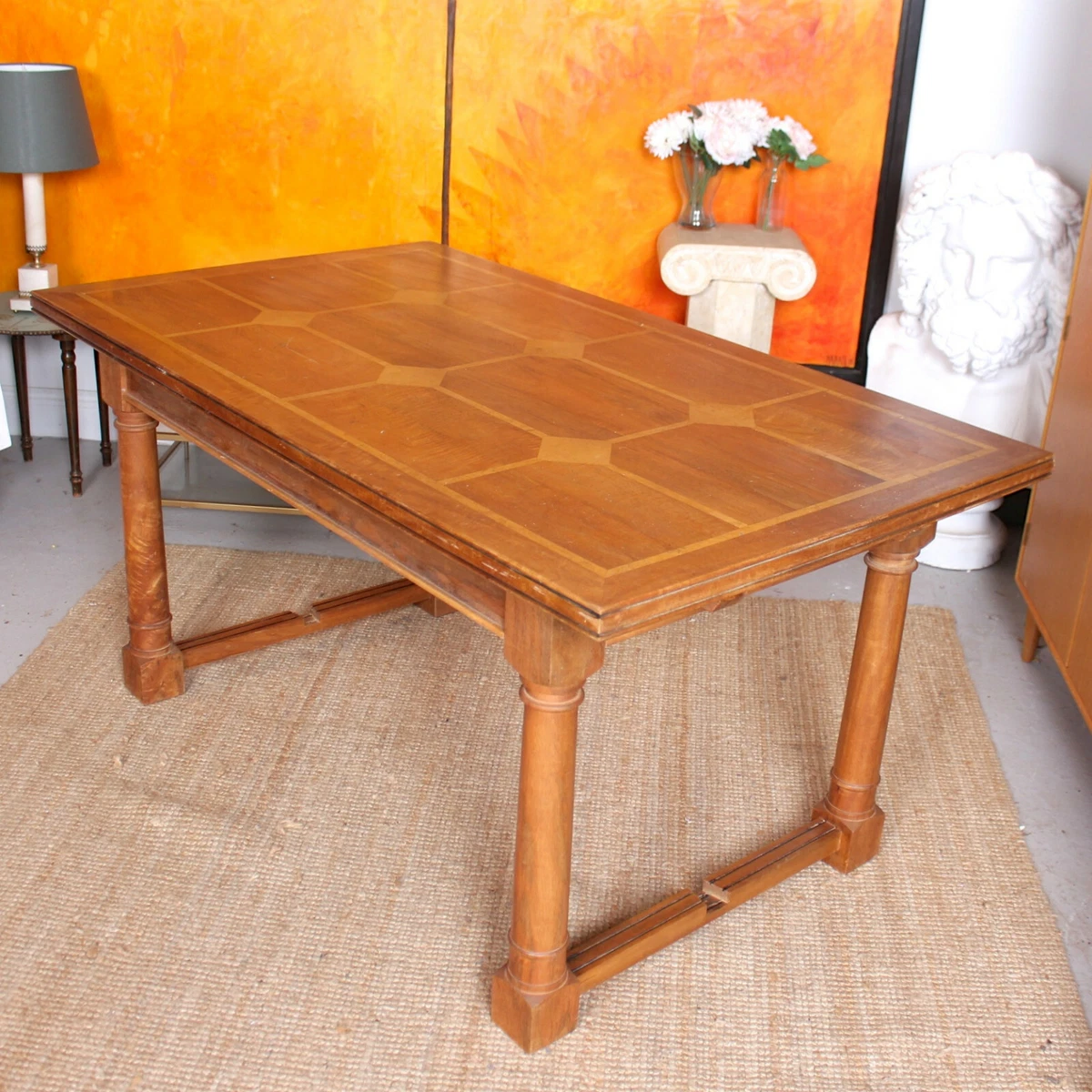 Barker and stonehouse oak dining deals table