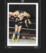 PLEASE READ  26  1988 Signed NWA Wonderama Card  MIKE ROTUNDA  w/COA