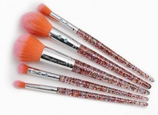 SLMissGlam Rainbow Luxe Makeup Brush 5pc Set NEW
